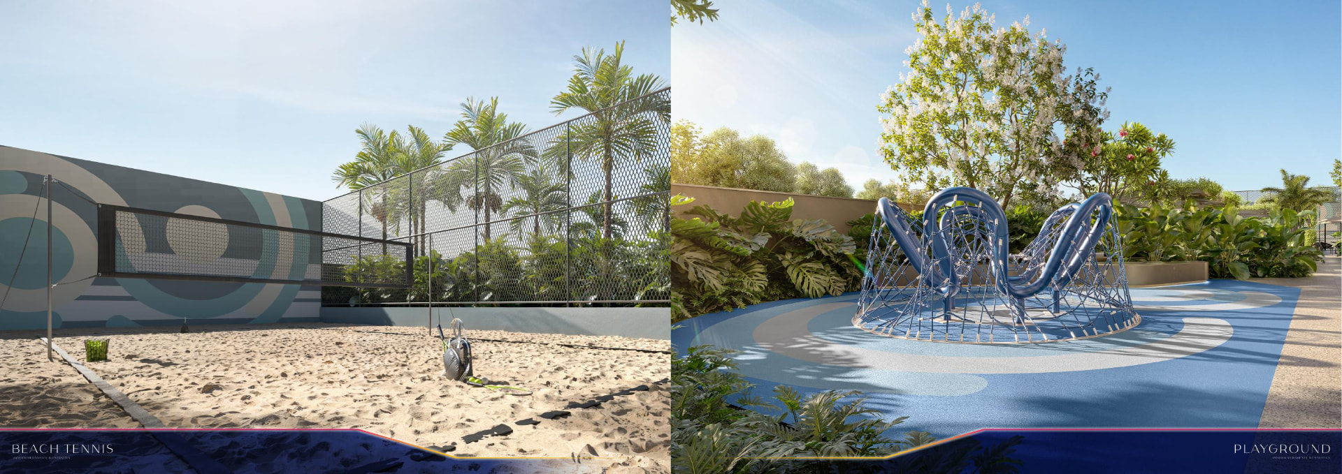 Beach Tennis e Playground