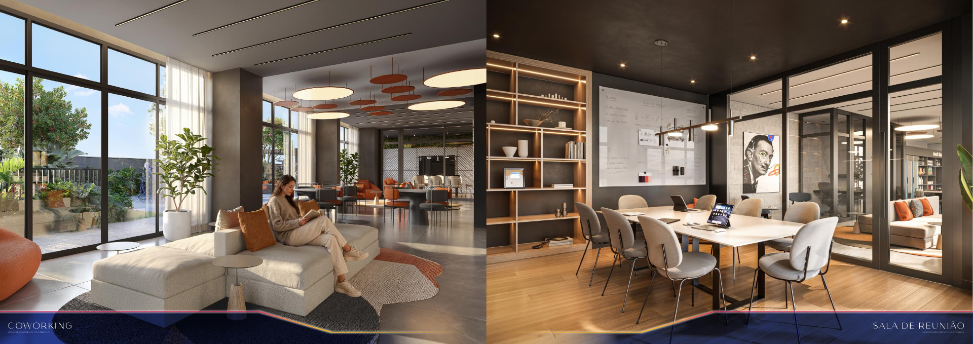 Coworking e Sala de Reunião